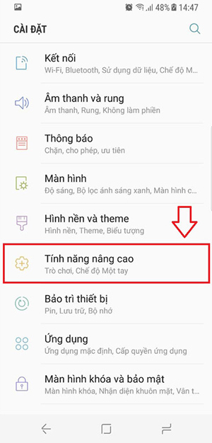 How to activate one-handed mode on Samsung Galaxy S8 Picture 2