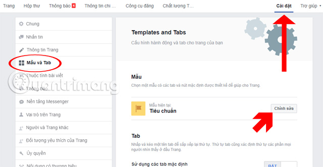How to activate the Fan Fan badge for Facebook Fanpage Picture 1