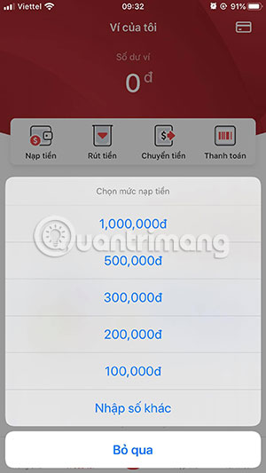How to activate VinID wallet and recharge Vin Vin wallet Picture 9