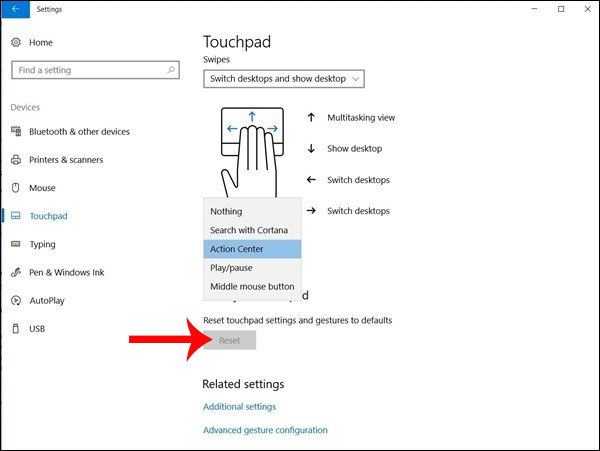 How to activate Virtual Touchpad Windows 10 Creators Update - TipsMake.com