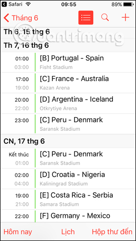 How to add 2018 World Cup schedule for Google, PC, phone Picture 14