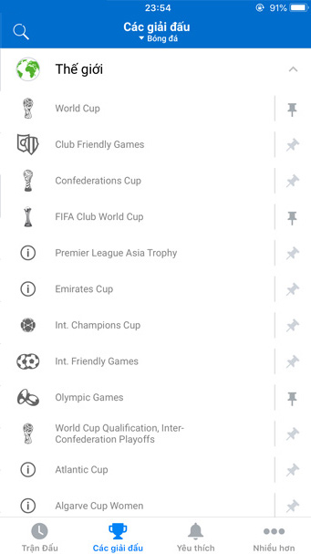 How to add 2018 World Cup schedule to widget widget for iOS, Android Picture 3