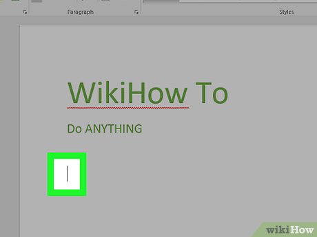 How to Add a Check Mark to a Word Document Picture 2