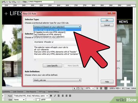 How to Add a Font to Dreamweaver Picture 8