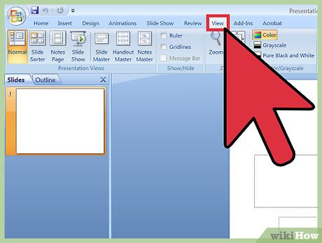 How to Add a Header in Powerpoint Picture 1