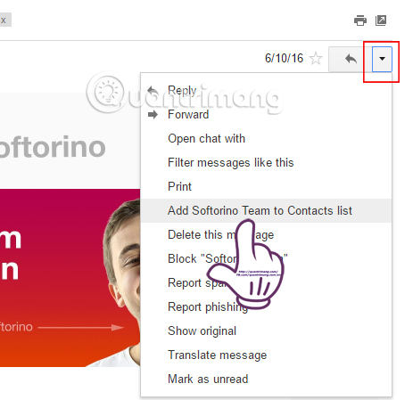 How to add a new email address to your Gmail contacts Picture 2