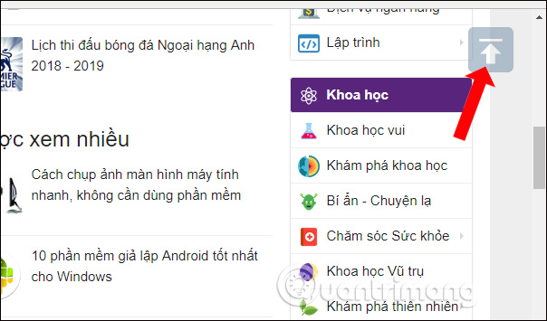 How to add a scroll button to the top of the page for web pages Picture 2