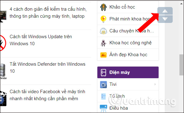 How to add a scroll button to the top of the page for web pages Picture 6