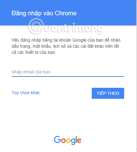 How to add account on Coc Coc browser Picture 5