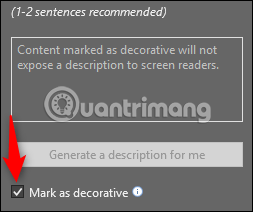 How to add Alt Text to an object in PowerPoint Picture 5