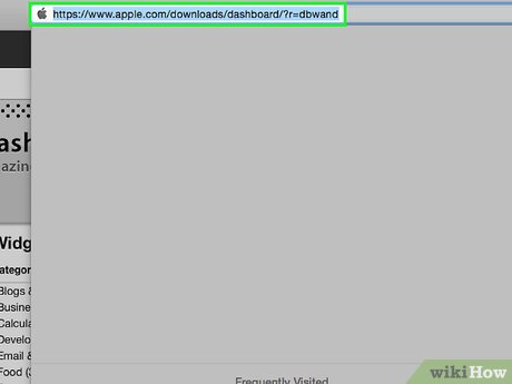 How to Add an Application to the Dashboard on an Apple Computer Picture 1