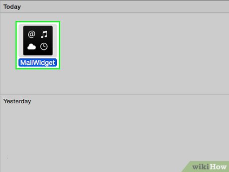 How to Add an Application to the Dashboard on an Apple Computer Picture 3