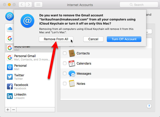 How to add and delete Email accounts on Mac, iPhone and iPad Picture 14