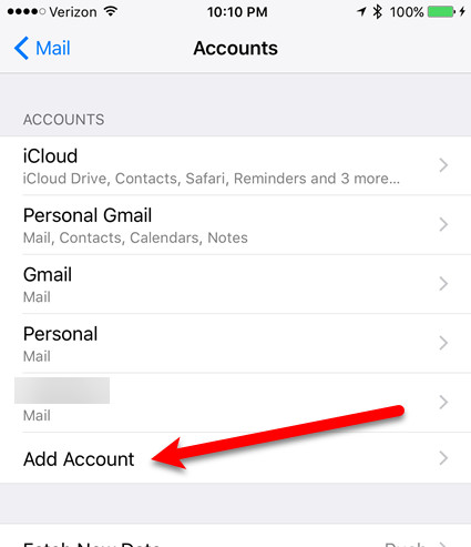 How to add and delete Email accounts on Mac, iPhone and iPad Picture 17
