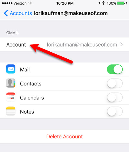 How to add and delete Email accounts on Mac, iPhone and iPad Picture 23