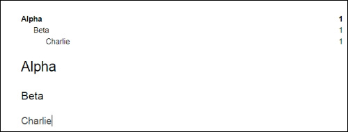 How to add and update table of contents in Google Docs Picture 6