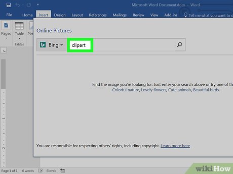 How to Add Clip Art to Microsoft Word Picture 4