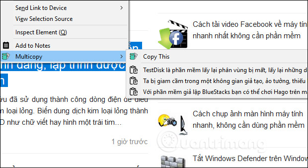 How to add Clipboard storage on Firefox Picture 3
