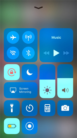 How to add color to Control Center on iPhone Picture 4
