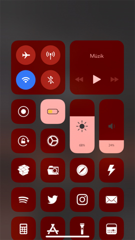 How to add color to Control Center on iPhone Picture 5