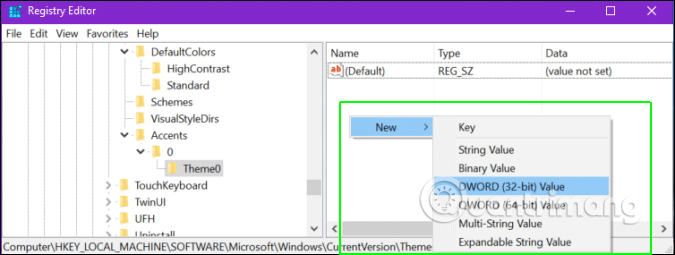 How to add colors to Windows 10 Picture 11