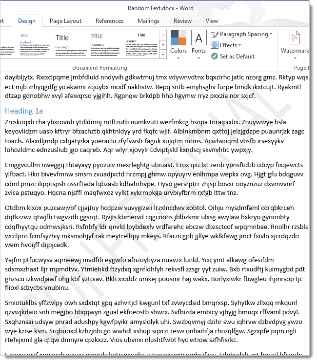 How to add copyright watermark text in Word 2013 Picture 3