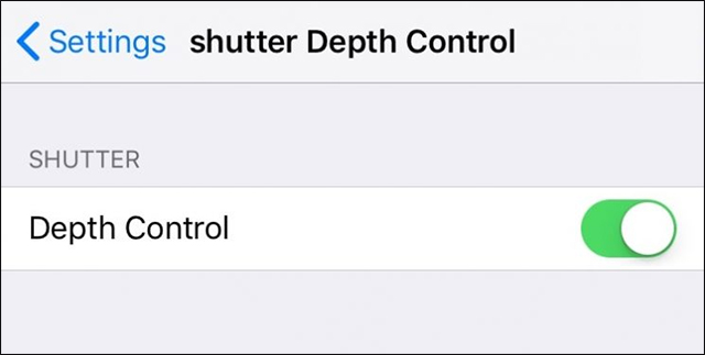 How to add depth control to iPhone camera images Picture 1