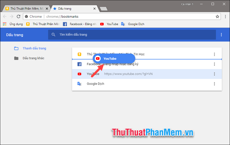 How to add, edit, delete, manage Bookmark in Chrome Picture 8