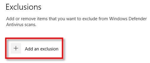 How to add exceptions in Windows Defender on Windows 10 Picture 2