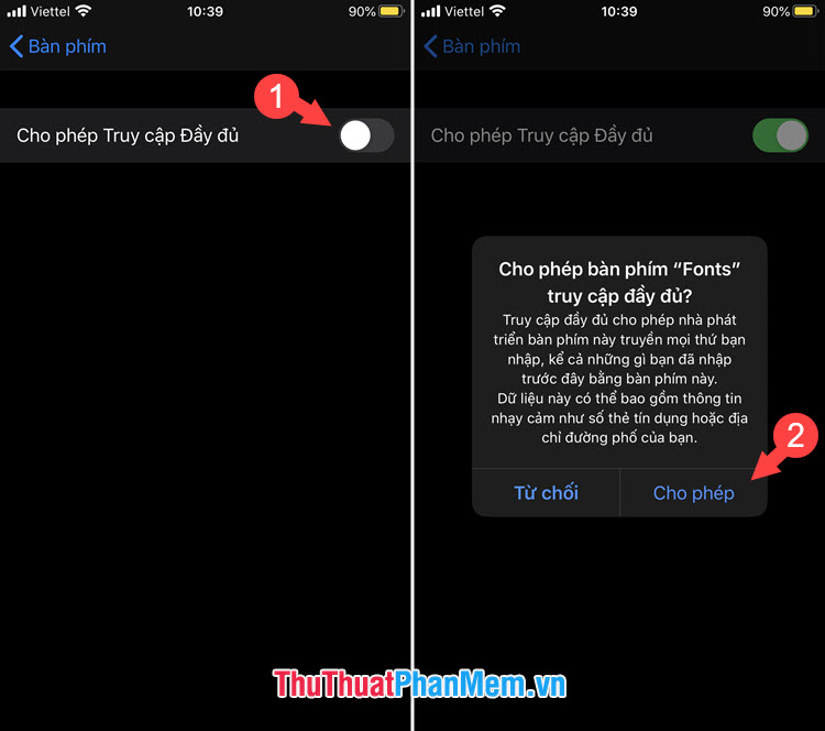 How to add fonts, change beautiful fonts for iPhone keyboard Picture 6