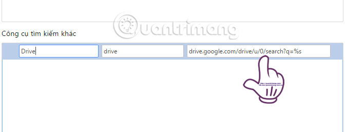 How to add Google Drive search to Google Chrome browser Picture 3