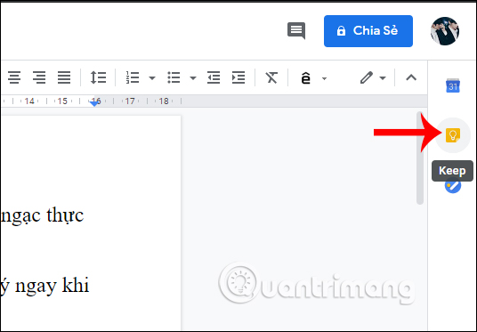 How to add Google Keep notes to Google Docs Picture 1
