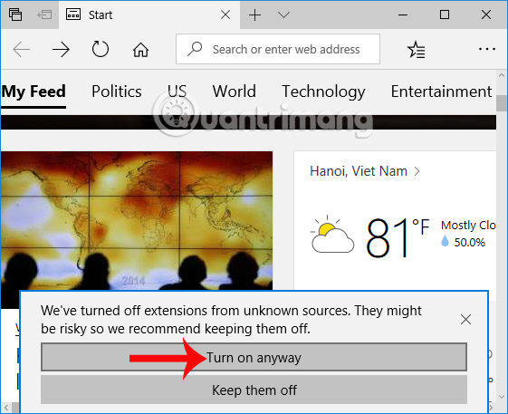 How to add Google Search options on Microsoft Edge Picture 8