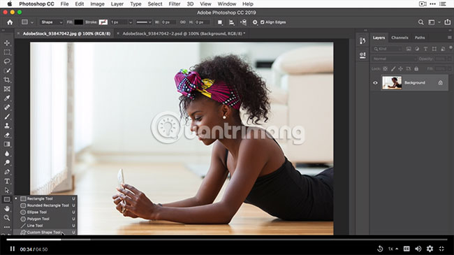 How to add interesting graphics to images posted on social networks in Photoshop Picture 1