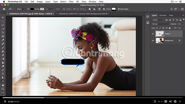 How to add interesting graphics to images posted on social networks in Photoshop Picture 3