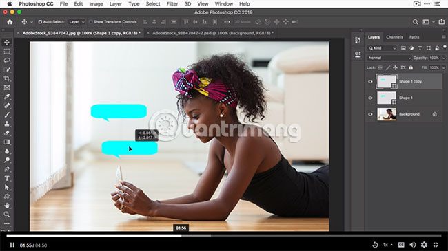 How to add interesting graphics to images posted on social networks in Photoshop Picture 5