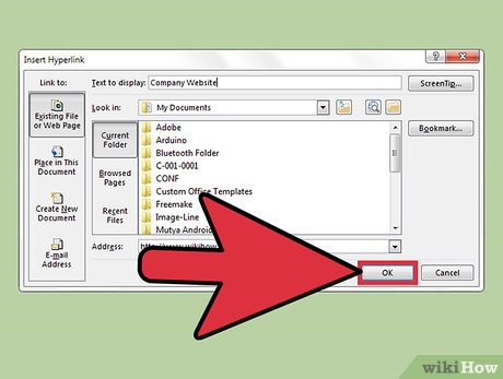 Picture 12 of How to Add Links in Excel