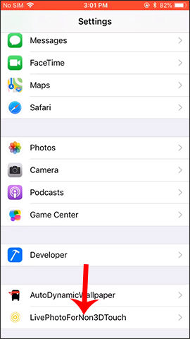 How to add Live Photos to iPhone does not support Picture 1