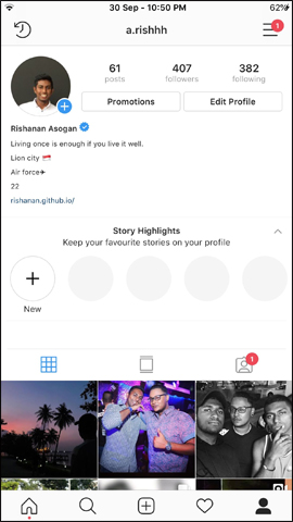How to add many Instagram customizations on iPhone Picture 6