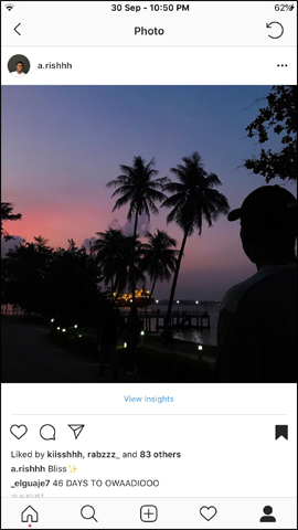 How to add many Instagram customizations on iPhone Picture 7