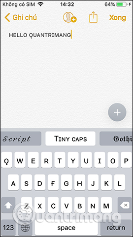How to add multiple font styles on iPhone Picture 10