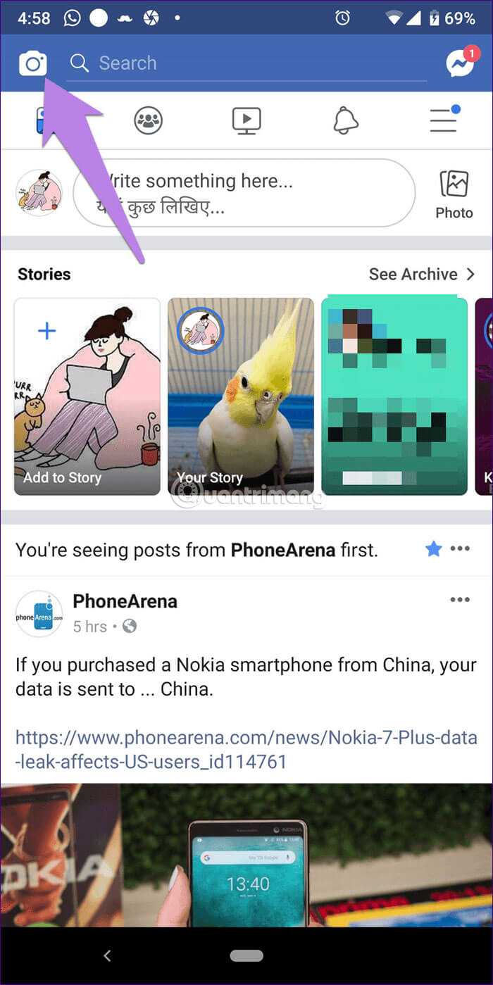 How to add multiple photos to Facebook and Messenger Story Picture 15