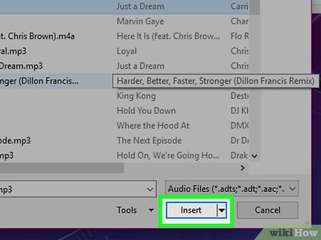 Picture 4 of How to Add Music to PowerPoint