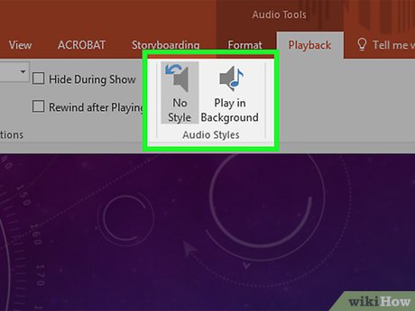 Picture 5 of How to Add Music to PowerPoint