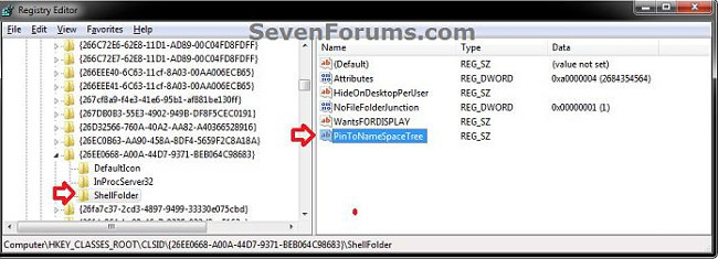 How to add or remove Control Panel from Navigation Pane on Windows 7 Picture 11