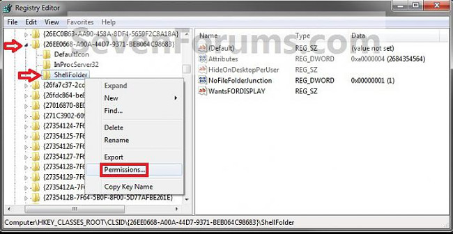 How to add or remove Control Panel from Navigation Pane on Windows 7 Picture 4