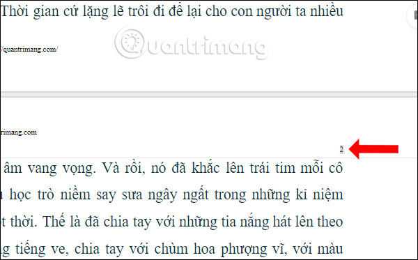 How to add page numbers on Google Docs Picture 3