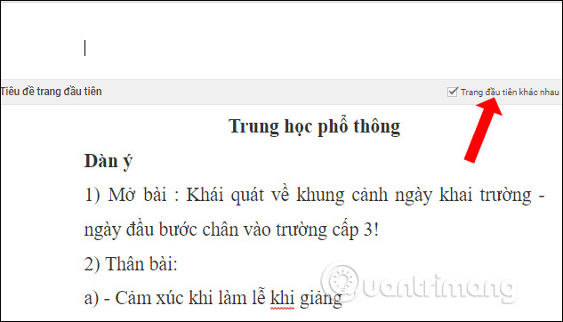 How to add page numbers on Google Docs Picture 4