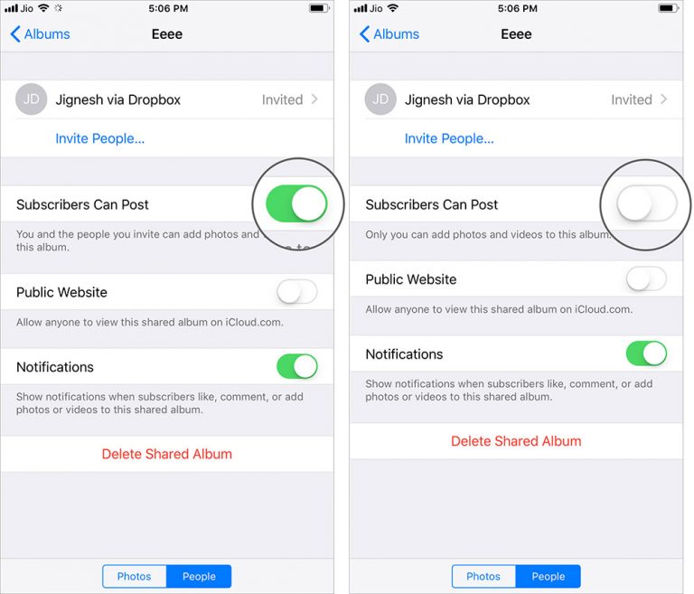 How to add photos and videos to albums shared on iPhone, iPad Picture 10