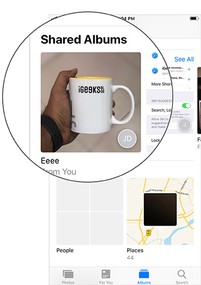 How to add photos and videos to albums shared on iPhone, iPad Picture 5